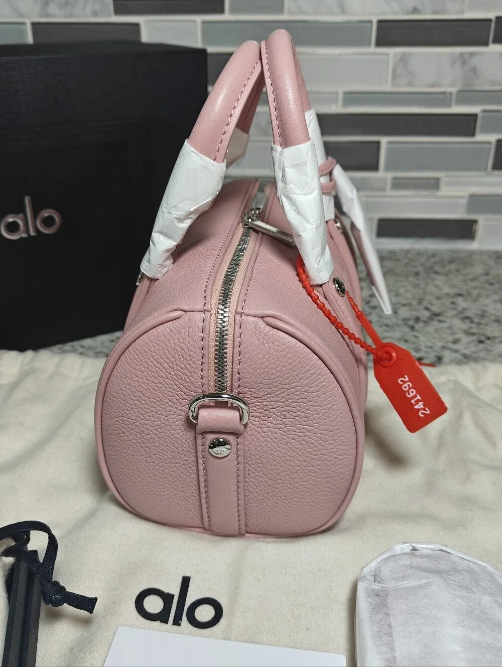 ALO Mini Voyage - Vintage Pink Leather